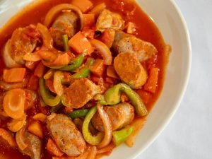 SAUSAGE & PEPPERS